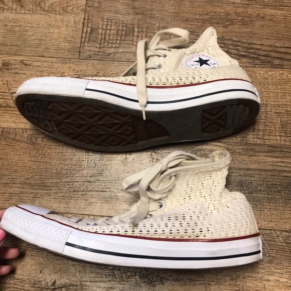 Converse Chuck Taylor All Star Crochet Hi Tops 10 - Picture 6 of 8